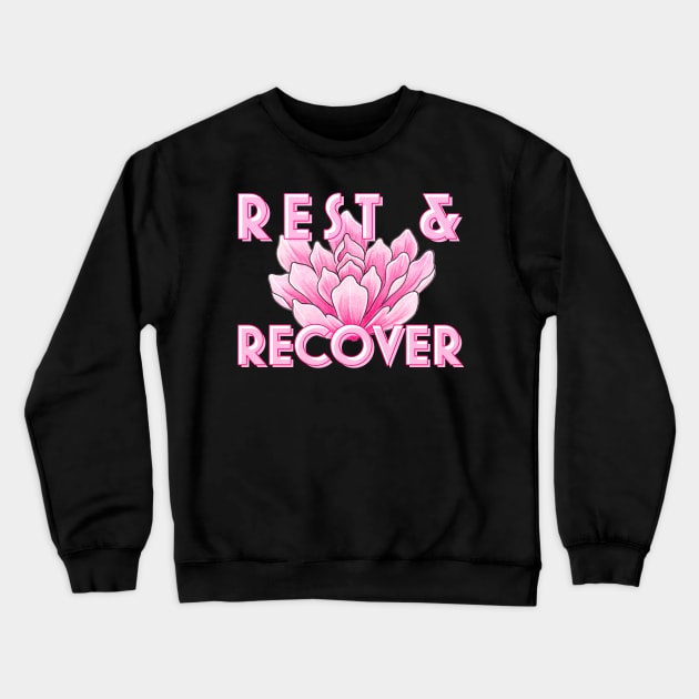 Rest & Recover Crewneck Sweatshirt by Leonie Jonk